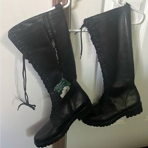 Rieker Dark Lace-Up Boots